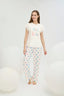 16407 Kadın Baskılı Pijama Takım