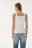 16155 KADIN FİTİLLİ İNCE ASKILI T-SHIRT